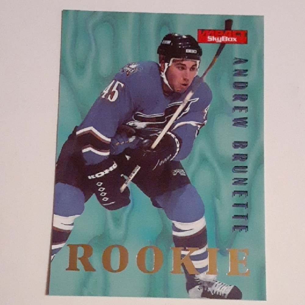 Thrashers/Capitals Andrew Brunette Hockey Cards